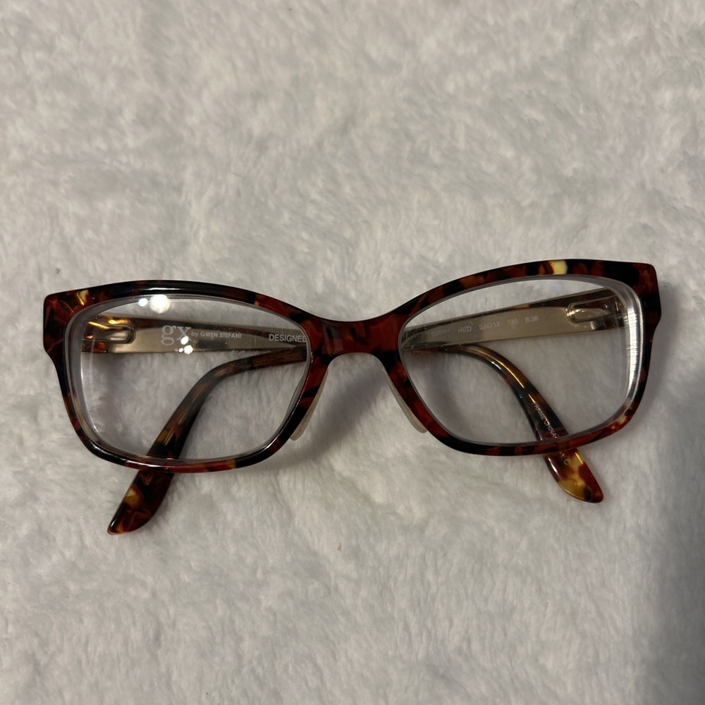 GX by GWEN STEFANI - GX041 BRN 53/17/135 - BROWN ROSE - Authentic EYEGLASSES